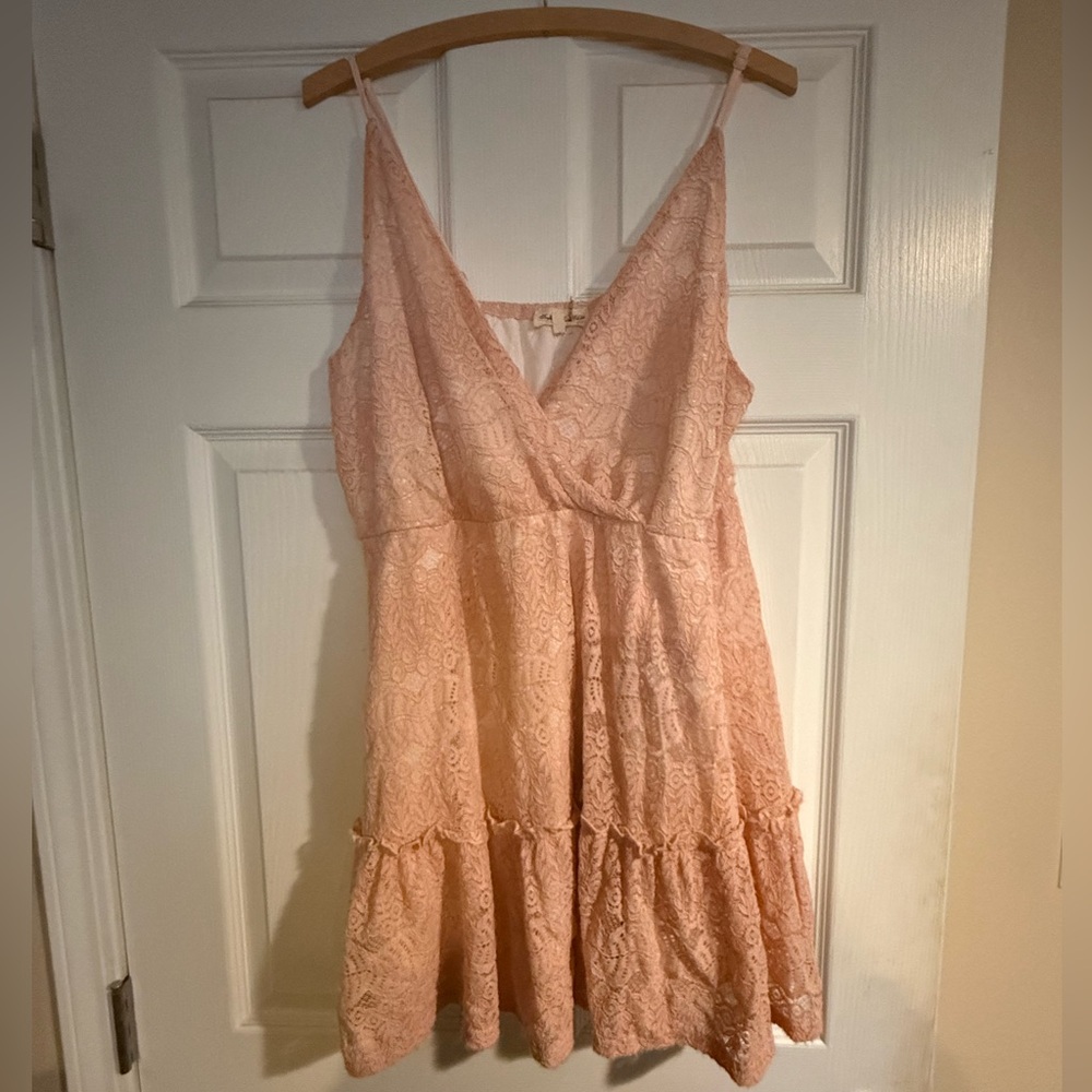 XL southern fried chicks pink dress